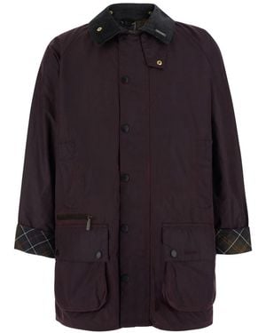 Barbour Relaxed Waxed Jacket - Blue