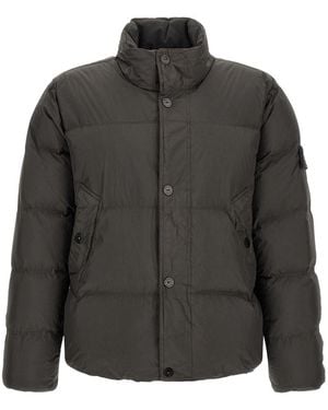 Stone Island Quilted Regular Jacket - Black