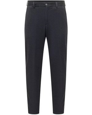 BOSS Flat Front Pants - Blue