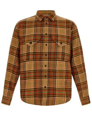 DSquared² Relaxed Plaid Shirt - Brown