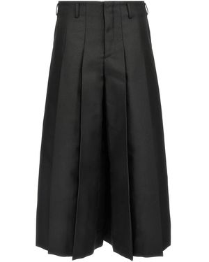 Comme des Garçons Pleated Pants - Black