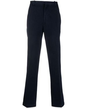 Circolo 1901 Stretch-Cotton Straight-Leg Pants - Blue