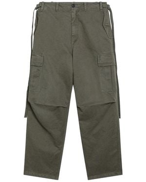 Fendi Straight Cargos Trousers - Green
