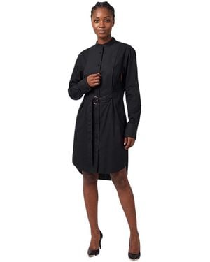 JW Anderson Band Collar Mini Dress - Black