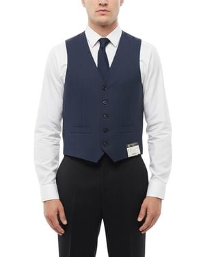 Corneliani Button Front Waistcoat - Blue