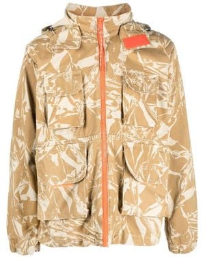 Aries Camou Print Jacket - Natural