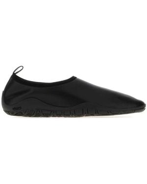 Jil Sander Slip On Loafers - Black