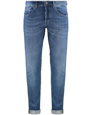Dondup Mid Rise Jeans - Blue