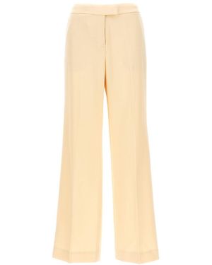 Zimmermann Illustration Straight Tux Trousers - Natural