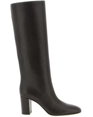 Gianvito Rossi Leather Boots - Black