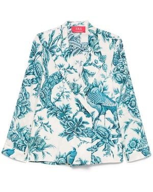 F.R.S For Restless Sleepers Otrera Shirt - Blue