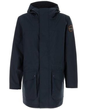 Napapijri Marine Hooded Jacket - Blue