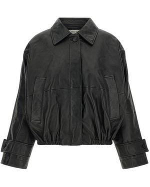 Rohe Solid Shirt Collar Jacket - Black