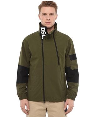 DSquared² Regular Bomber Jacket - Green