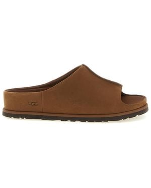UGG Solid Slides - Brown