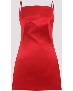 Givenchy Satin Dress - Red