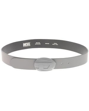 DIESEL Solid Belt - White