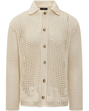 Alanui Relaxed Knitted Shirt - Natural