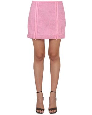 ROTATE BIRGER CHRISTENSEN Textured Mini Skirt - Pink