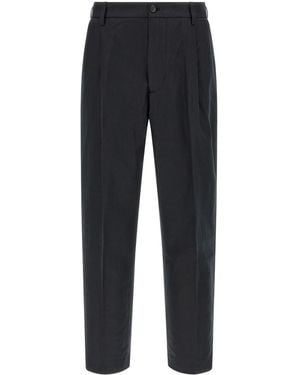 Department 5 Relaxed Pleated Pants - Blue
