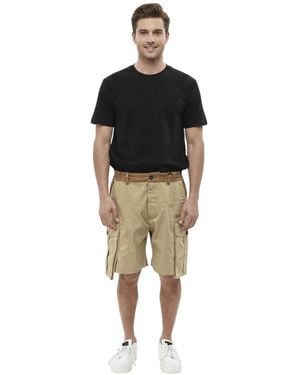 DSquared² Regular Solid Shorts - Natural