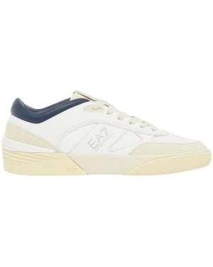 EA7 Logo Pride Sneakers - White