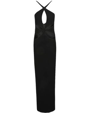 Monot Cut-out Maxi Dress - Black