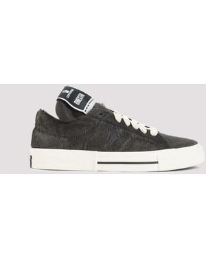 Rick Owens Logo Sneakers - Black