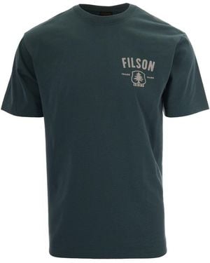 Filson Logo Crew Neck T-Shirt - Green