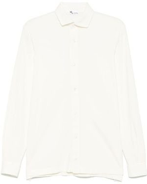 Doppiaa Long Sleeve Jersey Shirt - White