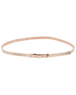 DSquared² Solid Slim Belt - White