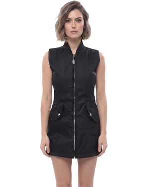 Gucci Solid Mini Dress - Black