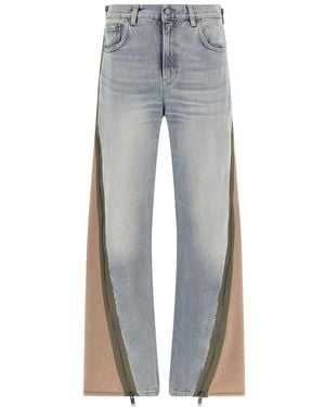 Haikure Straight High Rise Jeans - Gray