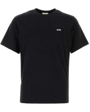 Autry Crew Neck T-Shirt - Black