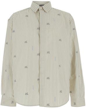 Jacquemus Regular Shirt - Gray