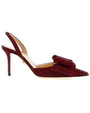 Mach & Mach Slingback Court Shoes - Red