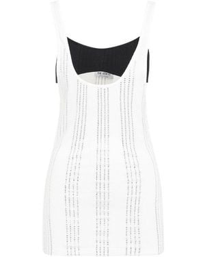 The Attico Double-Layered Top - White