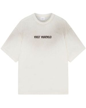 Axel Arigato Crewneck Logo T-Shirt - White