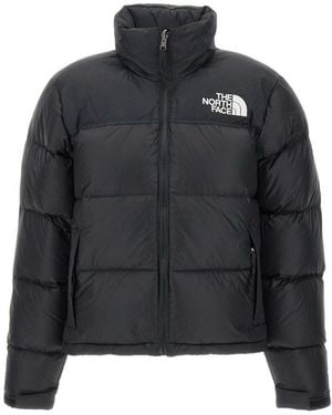 The North Face Lightweight Puffer Jacket With High Collar - Black