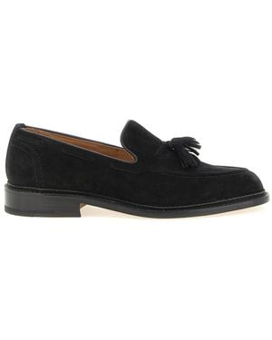 Tricker's Solid Elton Loafers - Black