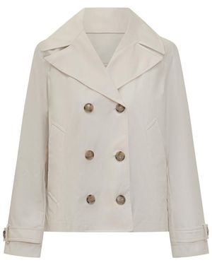 Woolrich Notched Lapel Jacket - White