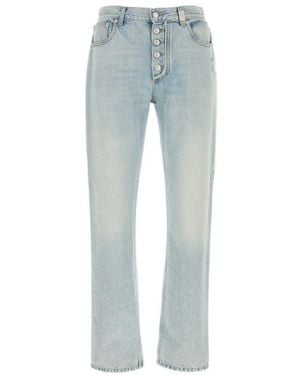 McQueen Light Denim Jeans - Blue