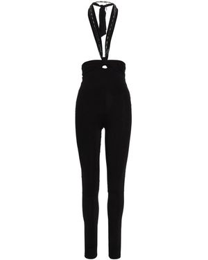 The Attico Stretch Polyester Ruby Pant - Black