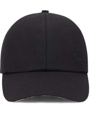 Burberry Logo Baseball Cap - Black