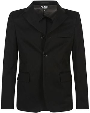 Comme des Garçons Single-Breasted Jacket - Black