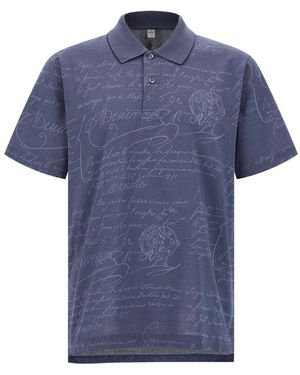 【関税込み】BERLUTI SCRITTO' T-SHIRT Berluti Printed cotton T-shirt Berluti