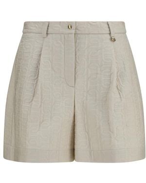 Moncler Logo Shorts - White