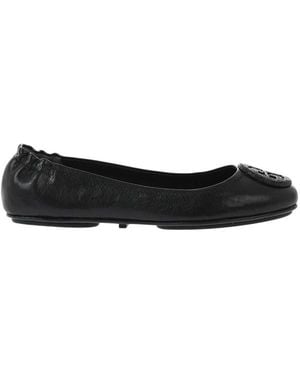Tory Burch Embellished Ballet Flats - Black