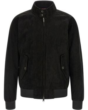 Baracuta Mock Collar Jackets - Black