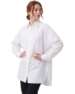 Wardrobe NYC Oversized Solid Shirt - White